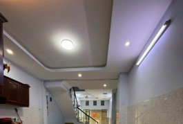 HẺM XE HƠI, NGAY LÊ VĂN QUỚI, 62M2, 3 TẦNG 4PN GIÁ 5.7 TỶ